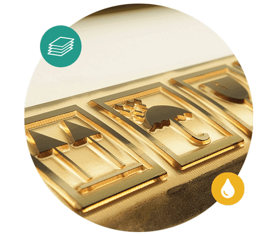 flexo-impression-montage de plaques